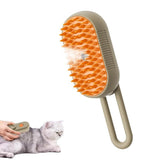 3-in-1 Pet Spray Comb Dog Cat Hair Brush Massage Comb for Removing Tangled Hair White