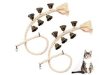 Dog Doorbell With 6 Extra Loud Bells Adjustable Doorbell Hanging Rope For Dog Training