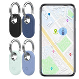 4Pcs Compatible with Samsung Galaxy SmartTag2 Silicone Case All-Round Protection Smarttag2 Holder with Keychain Style 1