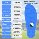 Pair of Shoe Insoles for Airtag Soft Hidden AirTag Holder - 2XL