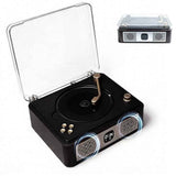 Retro CD Player with Speakers - Portable Bluetooth Music Player for Home Use