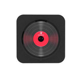 Wall-Mount Bluetooth CD Player LCD Display Music Player Home Audio Boombox Black
