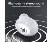 Wireless Earbuds Bluetooth Wireless Headphones Waterproof Earphones