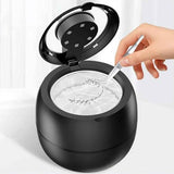 Ultrasonic Retainer Cleaner Machine 45kHz Ultrasonic Dentures Cleaner for Night Guards Braces Aligner Black
