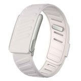 Silicone Sport Band for Whoop 5.0 Waterproof Replacement Wrist Strap White