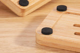 2PCS Wood Soap Dish Storage Soap Holder Soap Tray For Home Bathroom