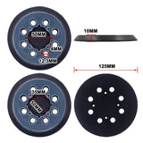 4pcs Replacement Sanding Pads compatible with DeWalt 5 inch 8 Hole Hook and Loop