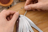 6Pcs Stainless Steel Measuring Cups & Spoons Set