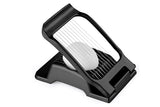 Aluminum Alloy Egg Slicer for Hard Boiled Eggs Strawberry Slicer for Salad-Black
