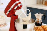 Coated Flat Beater for KitchenAid 4.5-5QT Tilt Head Stand Mixer For K5AB K5SS