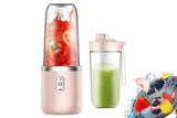 Electric Mini Juice Maker Portable 400ml Blender Smoothie Juicer Machine-Pink