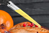 Meat and Poultry Baster Heat Resistant Turkey Syringe with Cleaning Brush