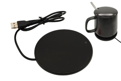 Smart USB Coffee Mug Warmer Tea Milk Cup Pad Plate for Office Home Use