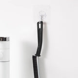 4Pcs Gap Cleaning Brush Crevice Cleaning Tool Multifunctional Brushes for Household Shutter Door Window Track -Black