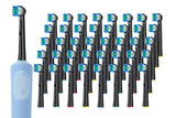20 Pack Replacement Heads Compatible With Oral B Soft Electric Toothbrush Heads