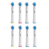 24pcs 3D Whitening Replacement Brush Heads Compatible with Oral-B Toothbrush