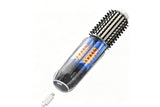 2 in 1 Cordless Hair Straightener Brush Curling Iron with LCD Display-White
