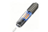 2 in 1 Cordless Hair Straightener Brush Curling Iron with LCD Display-Grey