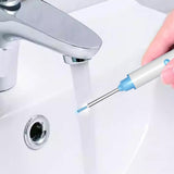 2pcs Ear Wax Removal Visual Ear Cleaner Tool Kit Ear Cleaning Scope Set-White