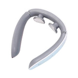 2pcs Neck Massager with Heat Portable Cordless 6 Modes 9 Levels Electric Neck Massage Tool