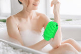 2Pcs Roller Ball Massager Glove Lymphatic Massage Muscle Release for Back-Green