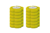 12pcs Toilet Replacement Brush Heads Toilet Bowl Cleaning Kit-Green head