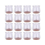 16pcs Chair Leg Floor Protectors Silicone Furniture Sliders for Chair Foot for Hardwood Floors