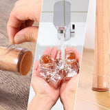 16pcs Chair Leg Floor Protectors Silicone Furniture Sliders for Chair Foot for Hardwood Floors