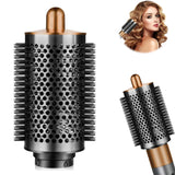 Large Round Volumizing Brush Attachment Compatible with Dyson Airwrap HS01/05/08-Gold