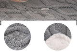 2pcs Pet Blanket for Couch Protection Water Resistance Cats Dogs Blanket for Furniture Protector-Grey S