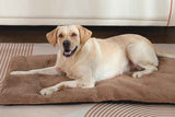 2Pcs Pet Blanket Self-Heating Bed Pad Cat Dog Self-Warming Cushion-Khaki L