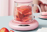 Electric Coffee Mug Warmer USB Cup With 3 Temp Settings-Pink In Australia - Darrahopens