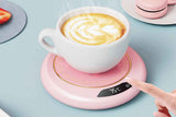 Electric Coffee Mug Warmer USB Cup With 3 Temp Settings-Pink In Australia - Darrahopens