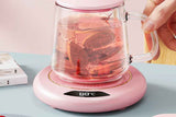 Electric Coffee Mug Warmer USB Cup With 3 Temp Settings-Pink In Australia - Darrahopens