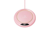 Electric Coffee Mug Warmer USB Cup With 3 Temp Settings-Pink