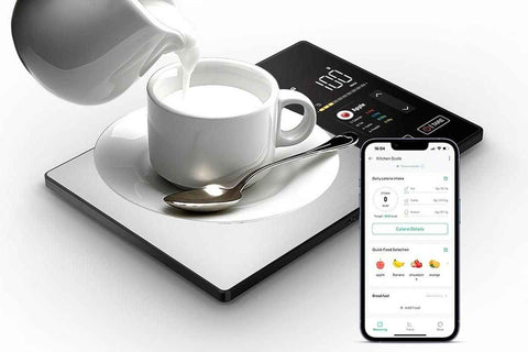 Kitchen Scale with Bluetooth App Nutrition Tracker High Precision Food Scale In Australia - Darrahopens