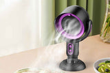 Portable Smoke Purifier Fan Removes Odors Dust Smoke for Cooking and Camping BBQ -BlackPurple In Australia - Darrahopens