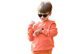 Kids Smart Watch Touch Screen Elastic Strap Smartwatch With Video Camera Pedometer-Orange In Australia - Darrahopens