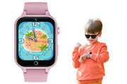 Darrahopens Fashion > Men's Fashion > Men's Watches Kids Smart Watch Touch Screen Elastic Strap Smartwatch With Video Camera Pedometer-Pink In Australia - Darrahopens