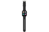Kids Smart Watch Touch Screen Elastic Strap Smartwatch With Video Camera Pedometer-Black