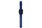 Kids Smart Watch Touch Screen Elastic Strap Smartwatch With Video Camera Pedometer-Blue