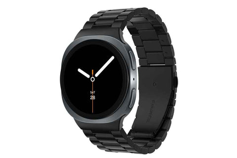 Metal Replacement Watch Band for Samsung Galaxy Watch 8 40 44 46mm-Black In Australia - Darrahopens