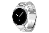 Metal Replacement Watch Band for Samsung Galaxy Watch 8 40 44 46mm-Black