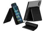 Portable Silicone Phone Stand Desk Holder for Office Travel Airplane-Black In Australia - Darrahopens