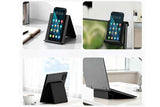Portable Silicone Phone Stand Desk Holder for Office Travel Airplane-Black In Australia - Darrahopens