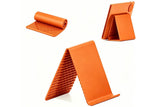 Portable Silicone Phone Stand Desk Holder for Office Travel Airplane-Orange In Australia - Darrahopens