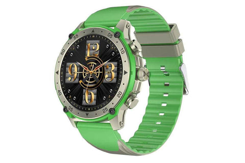 Smart Watch 1.43-Inch Fitness Watch with 24H Heart Rate Blood Pressure Blood Oxygen Female Physiological Flashlight Activity Tracker-Green In Australia - Darrahopens