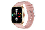 SmartWatch 1.85in Fitness Tracker with Heart Rate Sleep Monitor Answer/Make Calls 100 Sport Modes for Android iOS -Pink In Australia - Darrahopens