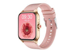 SmartWatch 1.85in Fitness Tracker with Heart Rate Sleep Monitor Answer/Make Calls 100 Sport Modes for Android iOS -Pink In Australia - Darrahopens