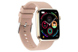 Smart Watch 1.85-Inch Fitness Watch with Heart Rate Noninvasive Blood Sugar Monitor HRV Detection Body Temperature SOS Call Activity Tracker-Pink In Australia - Darrahopens